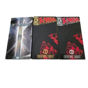 Marvel X-Men Creators' Choice 1 & 2 VHS Set‎ Vintage 1993/X-Men (2000, VHS)